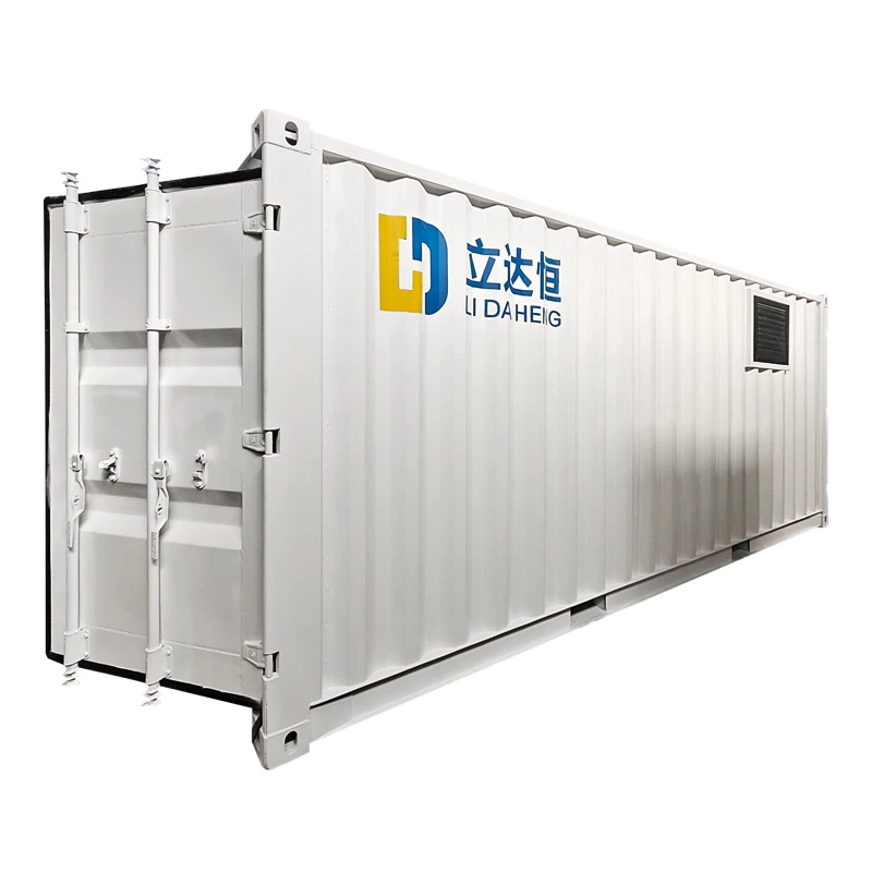 Contenedor generador de nitrógeno portátil integrado